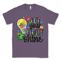Lavender let your light shine Classic Tee - MaliasSmallBusiness