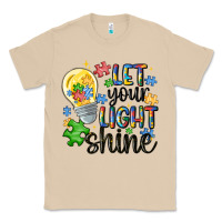 Mushroom let your light shine Classic Tee - MaliasSmallBusiness