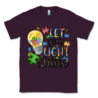 Plum let your light shine Classic Tee - MaliasSmallBusiness