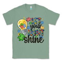 Sage let your light shine Classic Tee - MaliasSmallBusiness