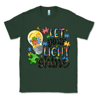 Sports Green let your light shine Classic Tee - MaliasSmallBusiness