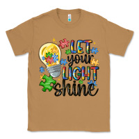 Toasted Coconut let your light shine Classic Tee - MaliasSmallBusiness