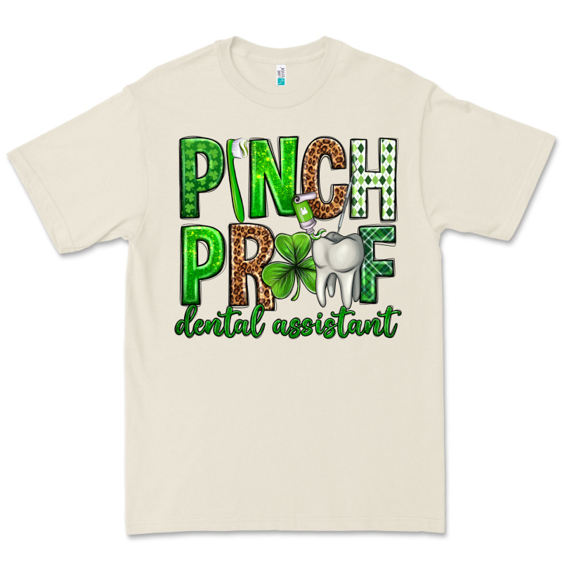 Pinch Proof Dental Assistant St. Patricks Day Premium Tee by Neo Western | Teevron