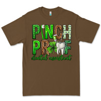 Cacao Pinch Proof Dental Assistant St. Patricks Day Premium Tee - Neo Western