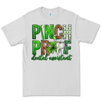 Dove Grey Pinch Proof Dental Assistant St. Patricks Day Premium Tee - Neo Western