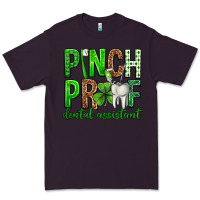 Plum Pinch Proof Dental Assistant St. Patricks Day Premium Tee - Neo Western