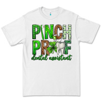 White Pinch Proof Dental Assistant St. Patricks Day Premium Tee - Neo Western