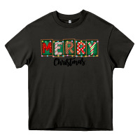 Asphalt Merry Christmas Heavy Core Tee - CowhideDigitalArt