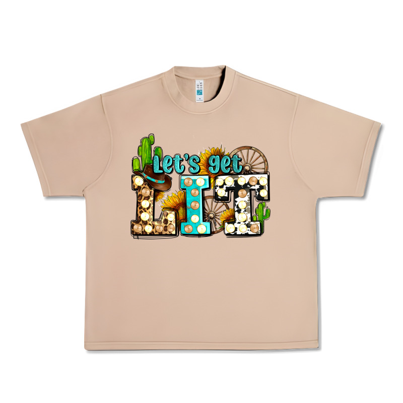 Western Lets Get Lit Ado Urban Heavy Tee by AdoDesignShop | Teevron