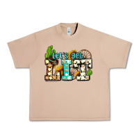 Burro western lets get lit ado Urban Heavy Tee - AdoDesignShop