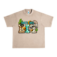 French Oak western lets get lit ado Urban Heavy Tee - AdoDesignShop