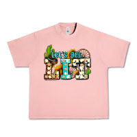 Salmon western lets get lit ado Urban Heavy Tee - AdoDesignShop