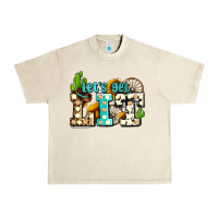 Sandshell western lets get lit ado Urban Heavy Tee - AdoDesignShop