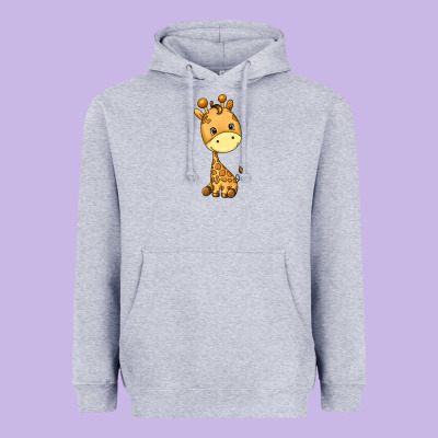 Giraffe Heavyweight Hoodie Designed By Texasbilliewilder