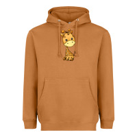 Meerkat giraffe Heavyweight Hoodie - texasbilliewilder