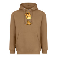 Toasted Coconut giraffe Heavyweight Hoodie - texasbilliewilder