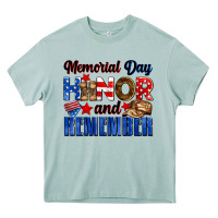 Arona Memorial day honor and remember Heavy Core Tee - Neo Western