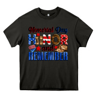 Asphalt Memorial day honor and remember Heavy Core Tee - Neo Western