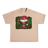 Burro christmas leopard buffalo plaid baby highland cow Urban Heavy Tee - BarkalooDesign