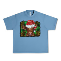 Pebble Blue christmas leopard buffalo plaid baby highland cow Urban Heavy Tee - BarkalooDesign