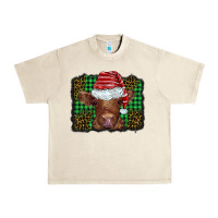 Sandshell christmas leopard buffalo plaid baby highland cow Urban Heavy Tee - BarkalooDesign