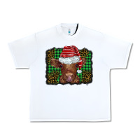 White christmas leopard buffalo plaid baby highland cow Urban Heavy Tee - BarkalooDesign