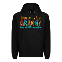 Black customized this granny loves her little pumpkins Premium Hoodie - texasbilliewilder
