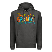Charcoal Heather customized this granny loves her little pumpkins Premium Hoodie - texasbilliewilder