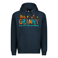 Navy customized this granny loves her little pumpkins Premium Hoodie - texasbilliewilder