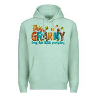 Seafoam customized this granny loves her little pumpkins Premium Hoodie - texasbilliewilder