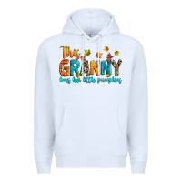 White customized this granny loves her little pumpkins Premium Hoodie - texasbilliewilder