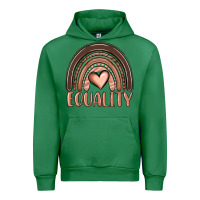 Emerald equality melanin rainbow Urban Hoodie - OliviaCreatesArt