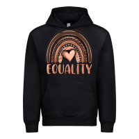 Foreset Green equality melanin rainbow Urban Hoodie - OliviaCreatesArt