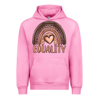 Fuchsia Pink equality melanin rainbow Urban Hoodie - OliviaCreatesArt
