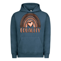 Pigment Midnight Navy equality melanin rainbow Urban Hoodie - OliviaCreatesArt