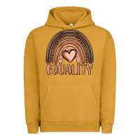 Pigment Peanut Butter equality melanin rainbow Urban Hoodie - OliviaCreatesArt