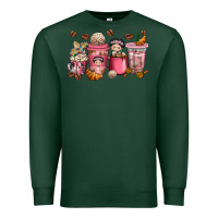 Sports Green Cafecito y Chisme Coffee Cups Premium Sweatshirt - texasbilliewilder