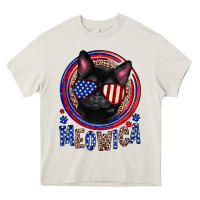 Cream Meowica Heavy Core Tee - Neo Western