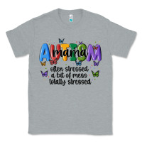 Heather Grey autism mama Classic Tee - MaliasSmallBusiness