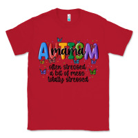 Red autism mama Classic Tee - MaliasSmallBusiness