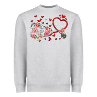 Valentine's Day Stethoscope Heavyweight Sweatshirt | Teevron