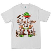 Dove Grey im the coffee lover elf Premium Tee - FaDigitalArtStudio