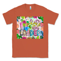 Copper Lets Get Loaded Mouse Pad Classic Tee - CowhideDigitalArt