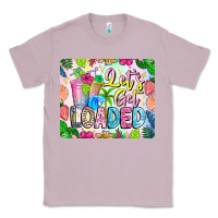Lilac Lets Get Loaded Mouse Pad Classic Tee - CowhideDigitalArt