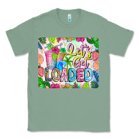 Sage Lets Get Loaded Mouse Pad Classic Tee - CowhideDigitalArt