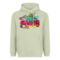 Matcha Nurse off duty Heavyweight Hoodie - NancyCooperArtShop