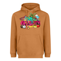 Meerkat Nurse off duty Heavyweight Hoodie - NancyCooperArtShop