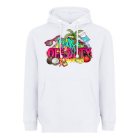 White Nurse off duty Heavyweight Hoodie - NancyCooperArtShop