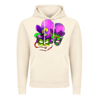 Vintage Artic mardi gras heart and mask Vintage Hoodie - AdoDesignShop