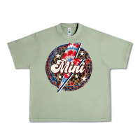 Oil Green Western Mini Patriotic Urban Heavy Tee - LillyAllenDesigns